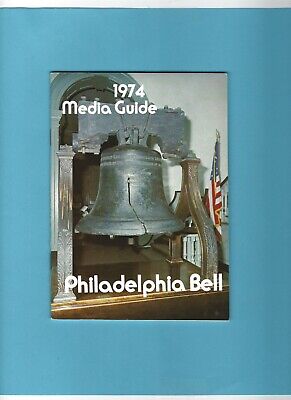 1974 Philadelphia Bell WFL Media Guide