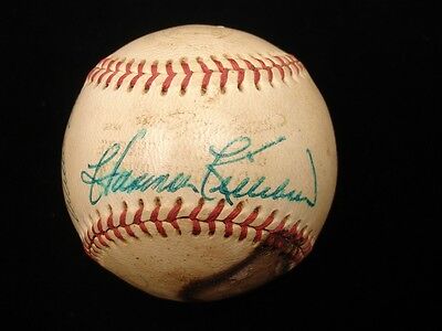 1970's Baseball Stars Autographed Baseball - 7 Signatures - B&E Hologram