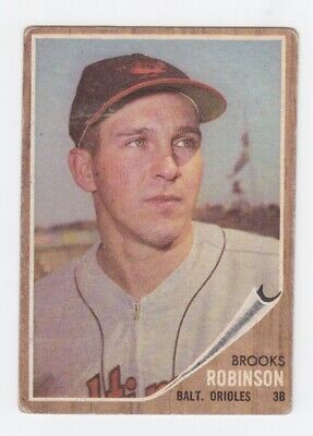 1962 Topps #45 Brooks Robinson Baltimore Orioles Baseball Card VG