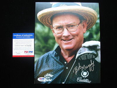 Bob Murphy Autographed 8×10 Photograph – PSA