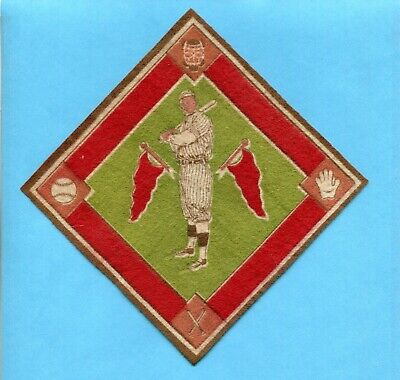 1914 B18 Blanket Zach Wheat Brooklyn Dodgers Green Infield Variation   