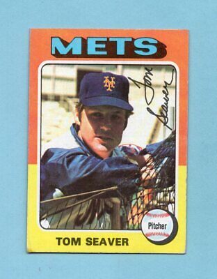 1975 Topps Mini #370 Tom Seaver New York Mets Baseball Card Ex/Ex+