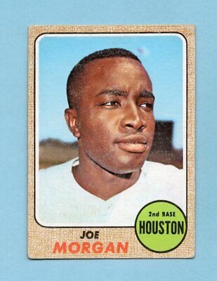 1968 Topps #144 Joe Morgan Houston Astros Baseball Card VG+  