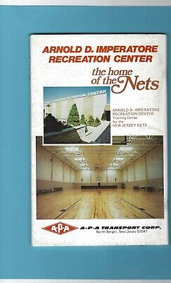 1981-82 New Jersey Nets NBA Media Guide