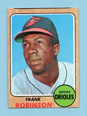 1968 Topps #500 Frank Robinson Baltimore Orioles Baseball Card NM o/c