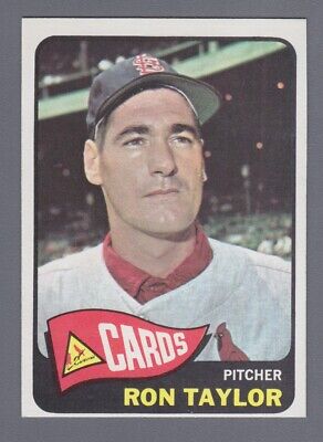 1965 Topps #568 Ron Taylor St. Louis Cardinals Baseball Card NM