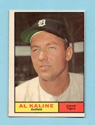 1961 Topps #429 Al Kaline Detroit Tigers Baseball Card NM o/c 