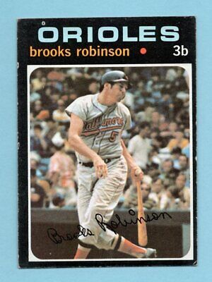 1971 Topps #300 Brooks Robinson Baltimore Orioles Baseball Card EX - EX+ 