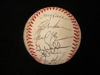 1987 Chicago White Sox Autographed AL Baseball – 24 Signatures