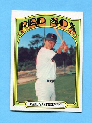 1972 Topps #37 Carl Yastrzemski Boston Red Sox Baseball Card Ex/Mt     