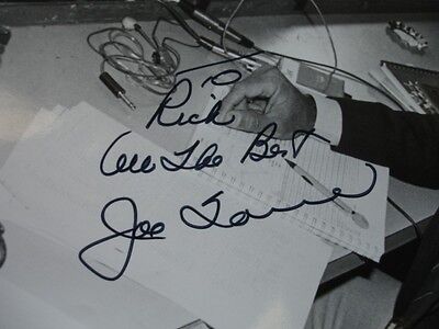 Joe Torre Autographed 8x10 Black & White Photograph - B&E Holo