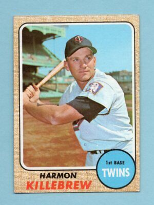 1968 Topps #220 Harmon Killebrew Minnesota Twins Baseball Card EX