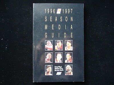 1996-1997 Phoenix Suns NBA Basketball Media Guide