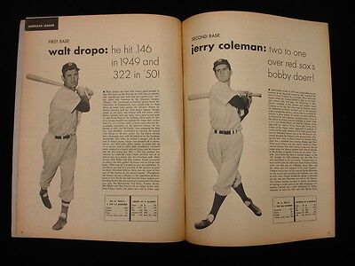 1951 Sports Album All-Baseball Issue - George Kell, Bob Lemon, Stan Musial Cover