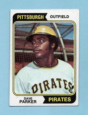 1974 Topps #252 Dave Parker Pittsburgh Pirates Rookie Baseball Card EX+ 