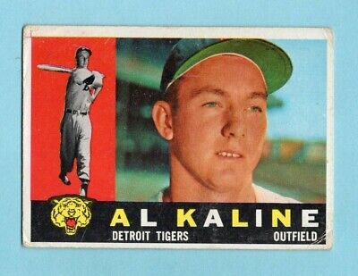 1960 Topps #50 Al Kaline Detroit Tigers Baseball Card VG    