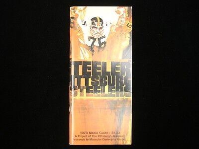 1973 Pittsburgh Steelers Football Media Guide