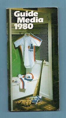 1980 MLB Montreal Expos Media Guide 