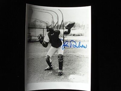 John Roseboro Autographed 8" x 10" B&W Photograph - B&E Hologram