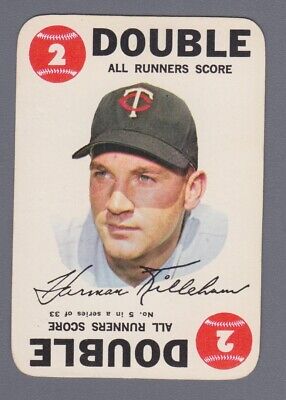 1968 Topps Game Insert #5 Harmon Killebrew Minnesota Twins Baseball Card NM  