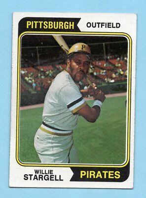 1974 Topps #100 Willie Stargell Pittsburgh Pirates Baseball Card EX+        