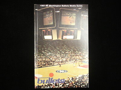 1981-82 Washington Bullets Basketball Media Guide