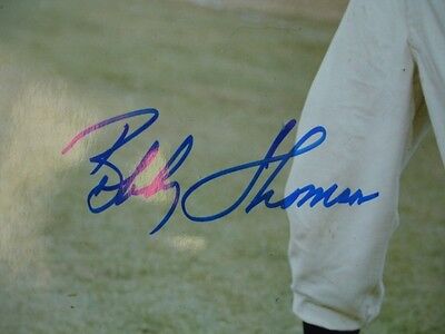 Bobby Thomson New York Giants Autographed 8" x 10" Photograph