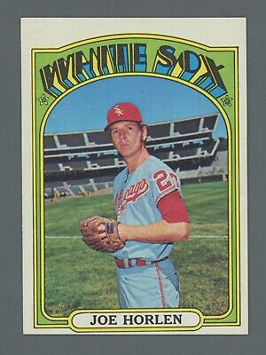 1972 Topps #685 Joe Horlen Chicago White Sox High Number Baseball Card NM o/c