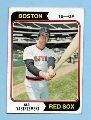 1974 Topps #280 Carl Yastrzemski Boston Red Sox Baseball Card EX 