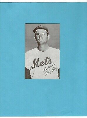 1947-66 Exhibit Roger Craig New York Mets Baseball Card  