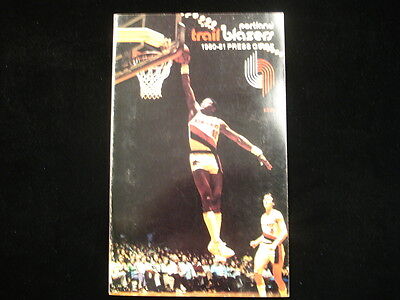 1980-81 Portland Trail Blazers Basketball Media Guide