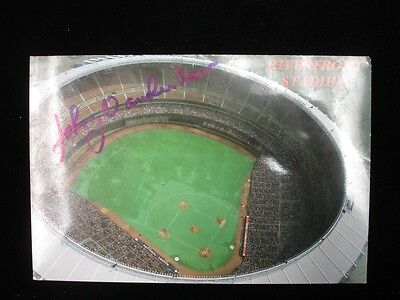 Johnny Vander Meer Autographed 4" x 6" Post Card