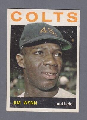 1964 Topps #38 Jim Wynn Houston Colt .45s Rookie Baseball Card Ex/Mt prt is     