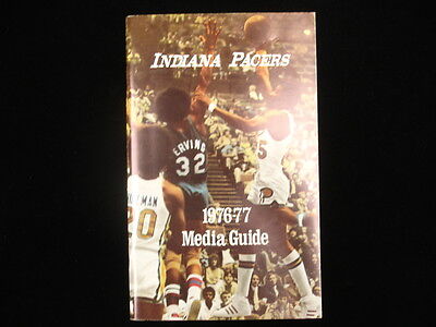 1976-77 Indiana Pacers Media Guide