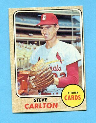 1968 Topps #408 Steve Carlton St. Louis Cardinals Baseball Card EX+  