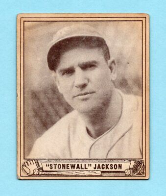 1940 Play Ball #158 Travis Jackson New York Giants Baseball Card EX