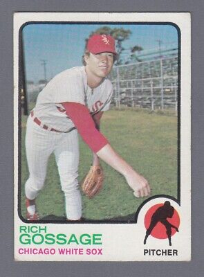 1973 Topps #174 Goose Gossage Chicago White Sox Rookie Baseball Card EX ltcr    