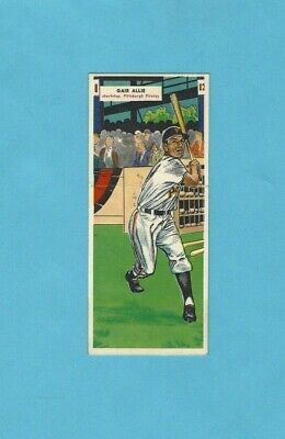 1955 Topps Doubleheaders #s 71/72 Allie/Hatton Baseball Card