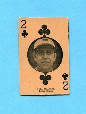 1927 W560 Fred Maguire Boston Braves Baseball Card 