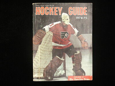 1974-75 TSN Pro and Amateur Hockey Guide