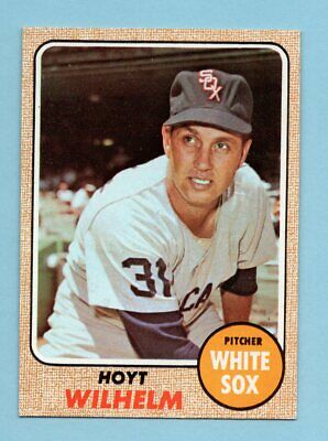 1968 Topps #350 Hoyt Wilhelm Chicago White Sox Baseball Card NM   