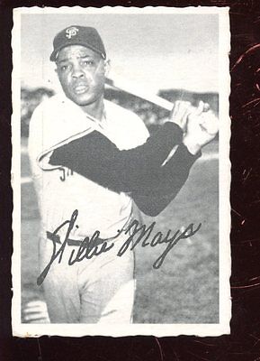 1969 O-Pee-Chee Deckle Edge Baseball Card Insert Willie Mays EXMT