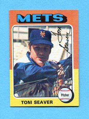 1975 Topps #370 Tom Seaver New York Mets Baseball Card Ex/Mt