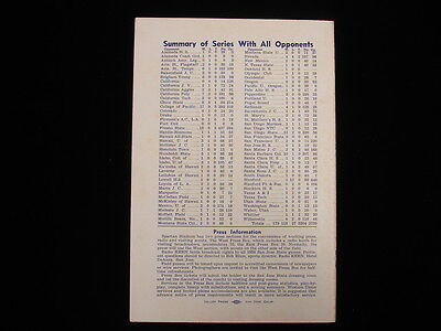 1956 San Jose State College Golden Raiders Football Media Guide