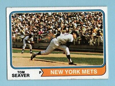 1974 Topps #80 Tom Seaver New York Mets Baseball Card EX+