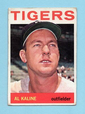 1964 Topps #250 Al Kaline Detroit Tigers Baseball Card VG stains on back