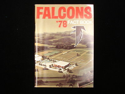 1978 Atlanta Falcons NFL Media Guide