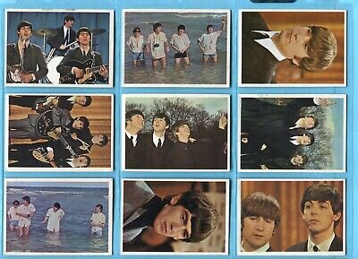 1964 Topps Beatles Starter Set Lots Color 17 Diff, Diary 23 Diff, Cards EX