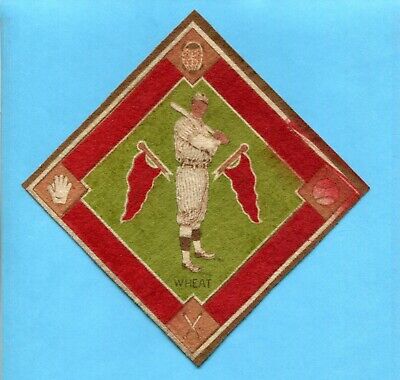 1914 B18 Blanket Zach Wheat Brooklyn Dodgers Green Infield Variation   