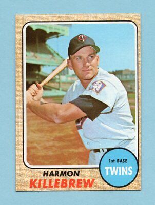 1968 Topps #220 Harmon Killebrew Minnesota Twins Baseball Card EX+ 